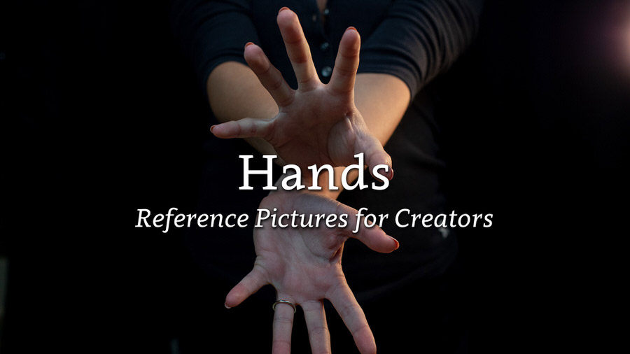 500+ Hand Reference Photos for Artists